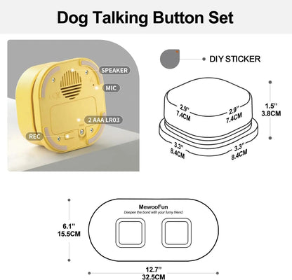 Talking buttons